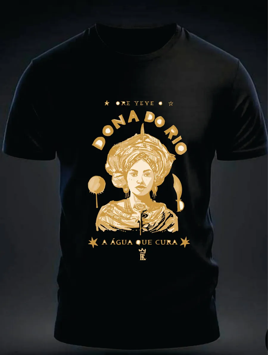 Camiseta Dona do Rio — Oxum — Rei 7 da Lira